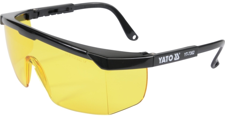 YATO Okulary ochronne żółte typ 9844