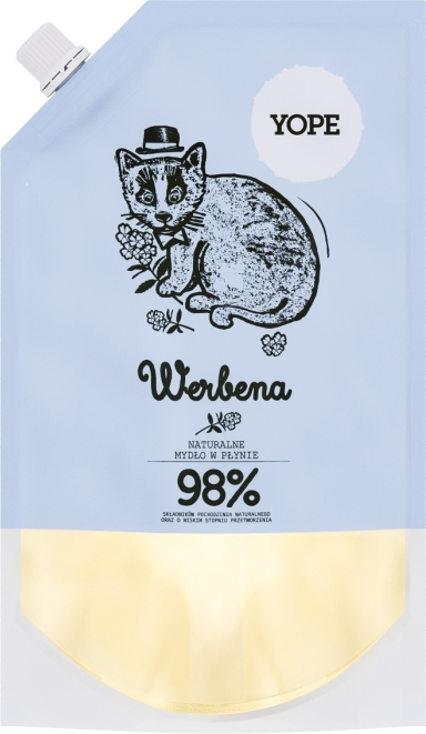 YOPE Refill mydło do rąk Werbena 500 ml