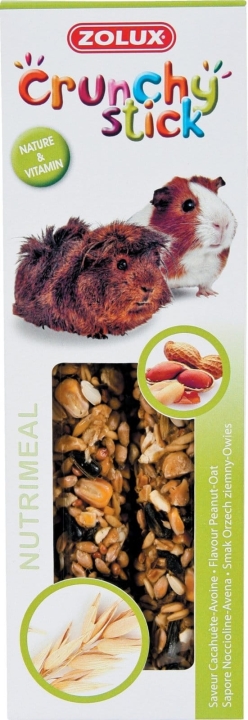 ZOLUX Kolba Crunchy Stick kawia domowa orzech ziemny/owies 115 g