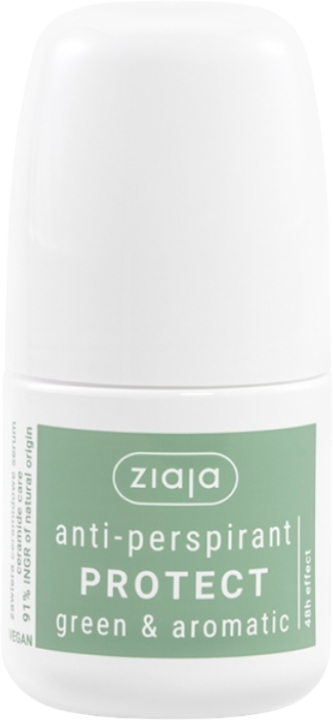 Ziaja Anti-Perspirant Protect Green & Aromatic antyperspirant roll-on 60 ml