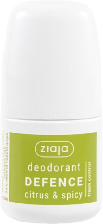 Ziaja Deodorant Defence Citrus & Spicy dezodorant roll-on 60 ml