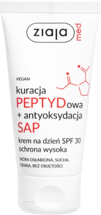 Ziaja Med Kuracja Peptydowa + Antyoksydacja SAP Krem na dzień SPF 30 50 ml