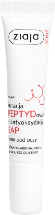 Ziaja Med Kuracja Peptydowa + Antyoksydacja SAP Krem pod oczy 15 ml