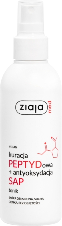 Ziaja Med Kuracja Peptydowa + Antyoksydacja SAP Tonik 200 ml