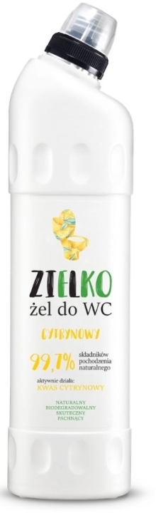 Zielko Żel do wc cytrynowy 750 ml