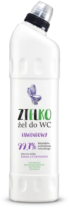 Zielko Żel do wc lawendowy 750 ml