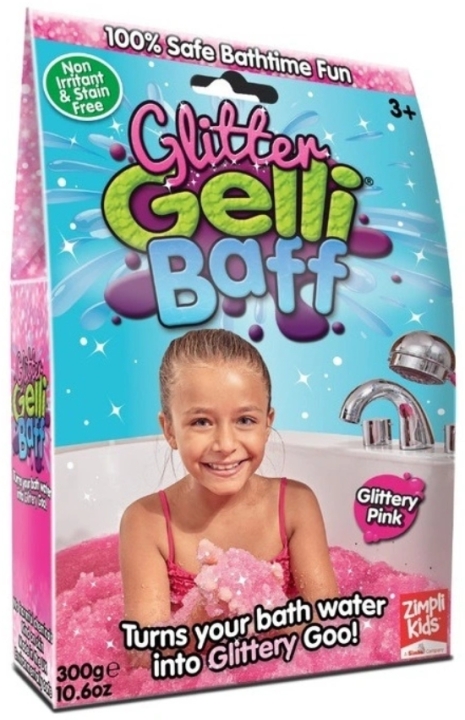 Zimply Kids Magiczny proszek do kąpieli, Gelli Baff różowy, 3+ Nowy